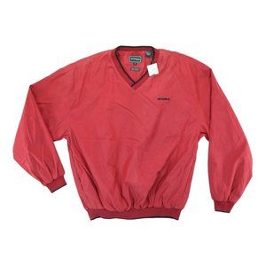 NWT  BOLLE Golf Red Pullover Jacket Windbreaker‎ Lightweight Men's Size Medium